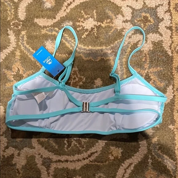 Aqua Ribbed Bikini Set - Picture 6 of 6